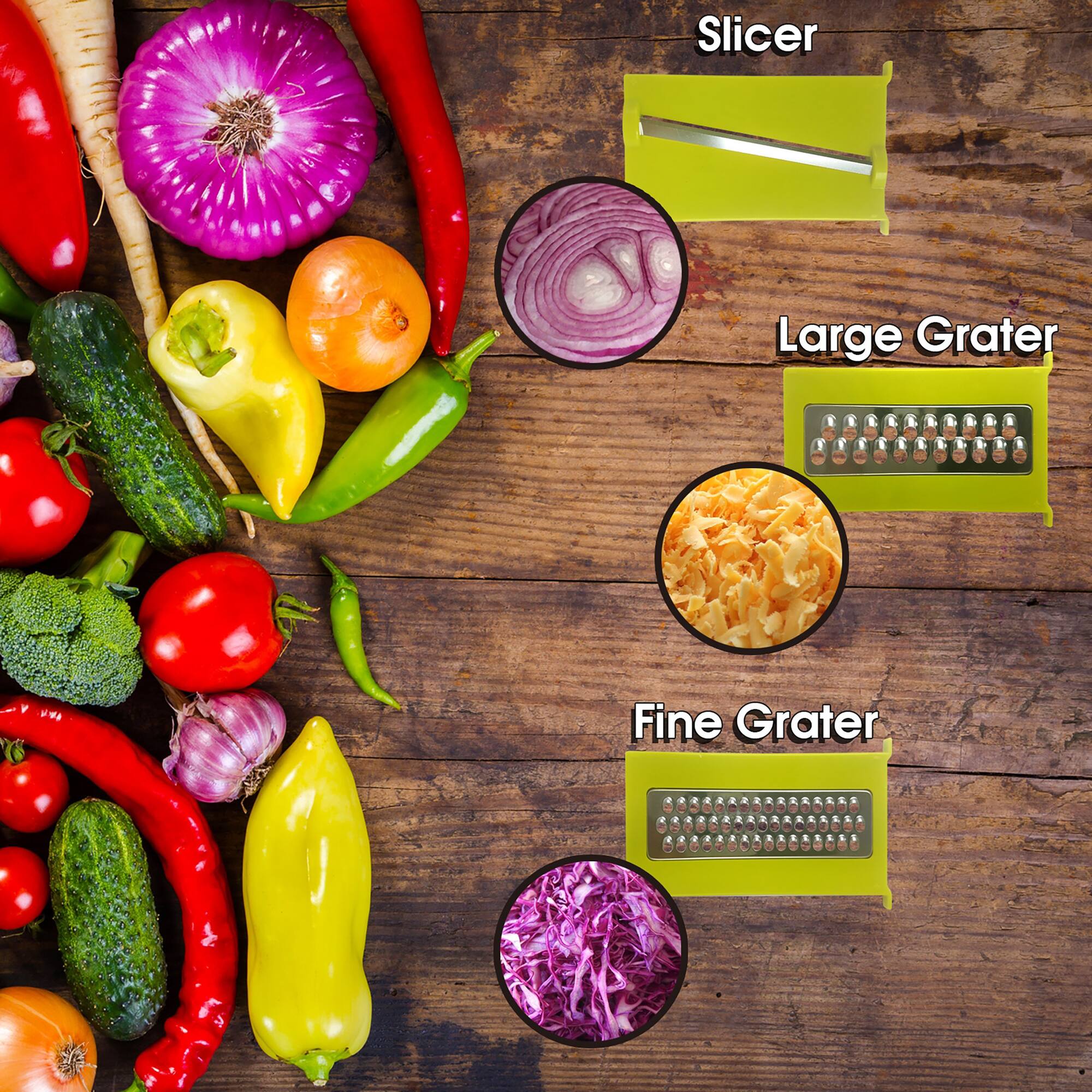 MegaChef 8-in-1 Multi-Use Slicer